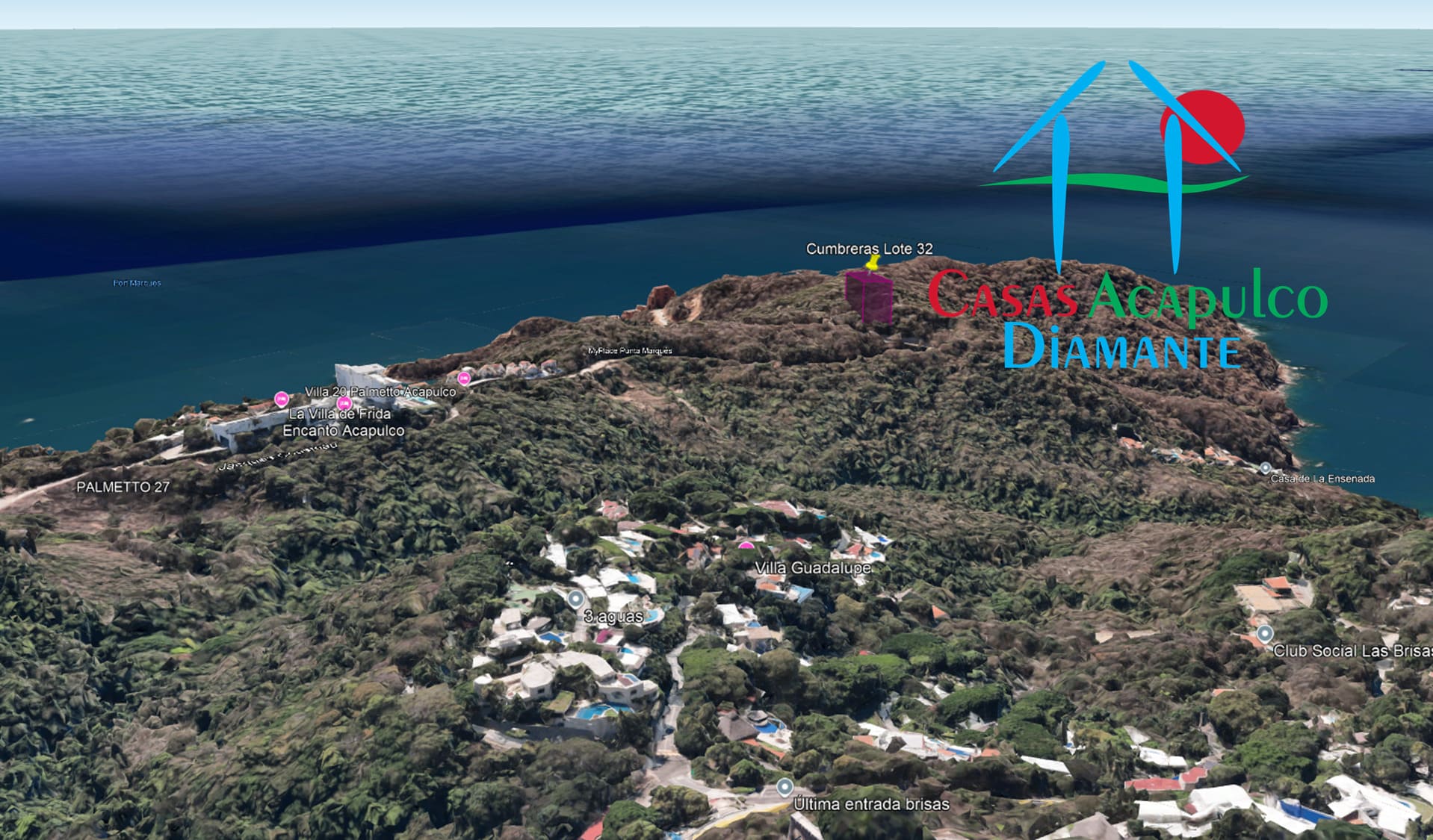 Terreno Brisas del Marqués Cumbreras Lote 32 - Vista aérea 6